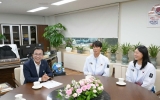 서영학 여수시장, 제20회 아이치·나고야 아시안게임 요트 국가대표 선수 격려