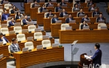여 "전쟁 일으키려던 놈들" 야 "놈들이라니"…교섭단체 대표 연설 충돌