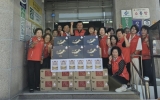 산수1동, 추석 앞두고 돌봄 이웃에 ‘온정 나눔’ 100세대에 식료품 선물 세트·마트상품권 전달
