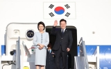 이 대통령, 3박5일 프랑스 국빈 방문 마치고 귀국길