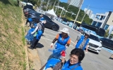 중앙동 통장협의회, 깨끗한 섬박람회장 만들기 앞장