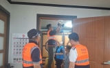 망운면 복지기동대, 소방서와 노후주택 화재예방 합동점검 실시