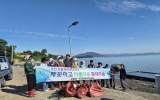 고흥군, 독대 해안가 환경정화로 깨끗한 마을 만들기 나서