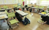 영암군, 영암초등학교에서 지진·화재 대응 합동훈련