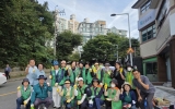 학운동, 추석맞이 마을 대청소 실시