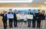김장권 통합특별시의원, 추석 맞아 사랑나눔복지재단에 따뜻한 나눔 전달