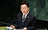 이 대통령, 유엔총회서 "북미대화 조속 재개"…남북미중 