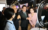 이 대통령, 멕시코 K-엑스포 찾아…관세 등 기업 애로사항 청취도