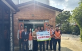 한국전력공사 영광지사, 추석맞이 노인복지시설 어르신 위문