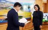 장흥군, 제28대 김현미 부군수 취임 “첫 여성 부군수 탄생”