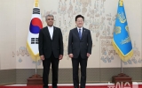 이재명 대통령, 이란·튀르키예 등 8개국 주한대사 신임장 받아 [뉴시스Pic]