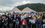 장흥군, 제3회 척수장애인 낚시대회 개최