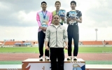 장흥군청 육상팀 김장우, 전국체전 세단뛰기 ‘2년 연속 금메달’